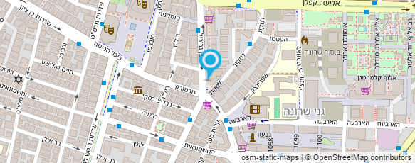 מפת הגעה אל קוגן רוזנברג תקשורת