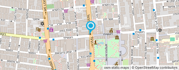 מפת הגעה אל הופ קידס HOP KIDS