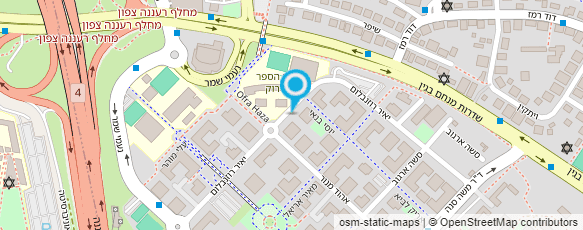 מפת הגעה אל א.ס שירותי חשבונאות