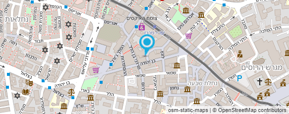 מפת הגעה אל ג'יפ שוז' jeep shoes