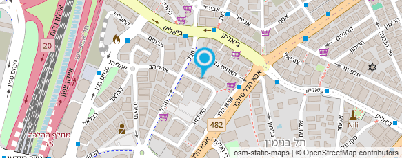 מפת הגעה אל סטודיו לעיצוב Your Story