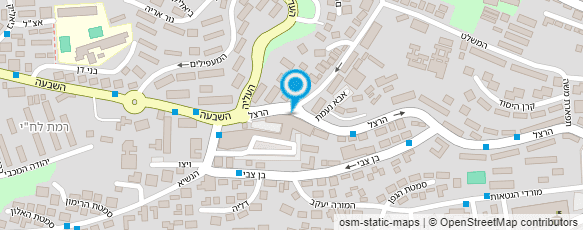 מפת הגעה אל מעדניית המרכז