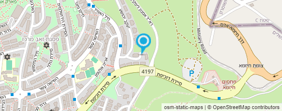 מפת הגעה אל מרטין-  אימון אישי בפילטיס