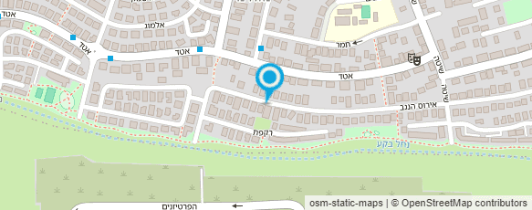 מפת הגעה אל גן מלאני