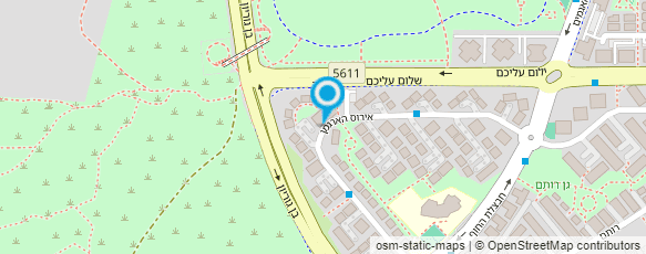 מפת הגעה אל הדר הסרת שיער בלייזר