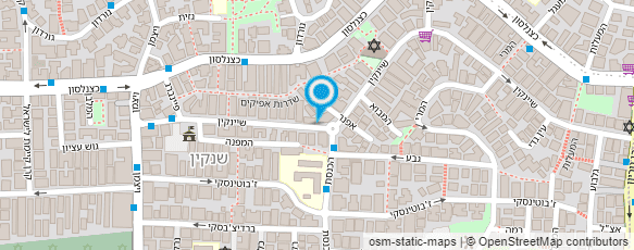 מפת הגעה אל הראשון בשנקין