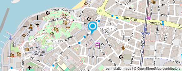 מפת הגעה אל שטיחי מנצור