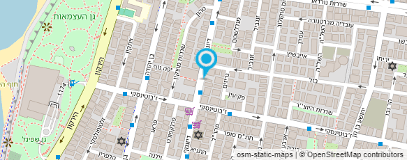 מפת הגעה אל אביבית יזהר