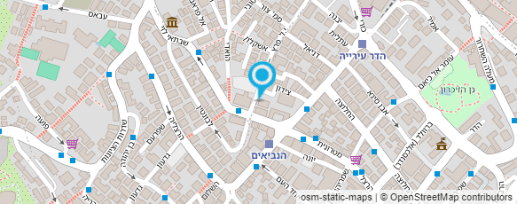 מפת הגעה אל מינימרקט הכוכבים