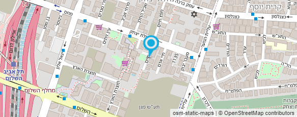 מפת הגעה אל סטודיו לפילאטיס - ירון להב