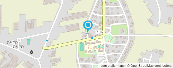 מפת הגעה אל מינימרקט אומן