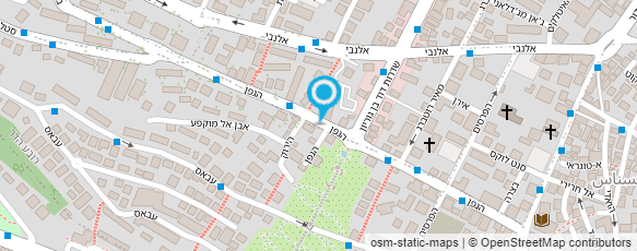 מפת הגעה אל צימר בחיפה צמוד לבהאים