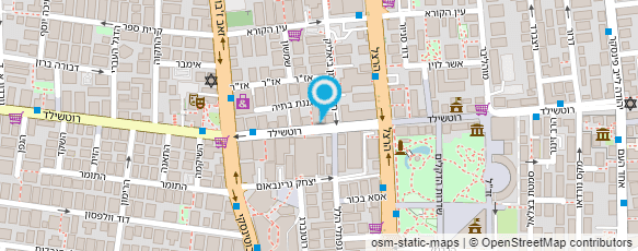 מפת הגעה אל בוטיק שיק לאישה