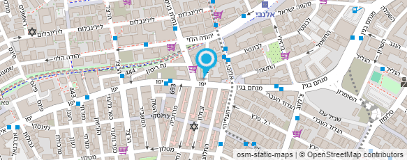 מפת הגעה אל ח.י.טקסוורלד בע"מ