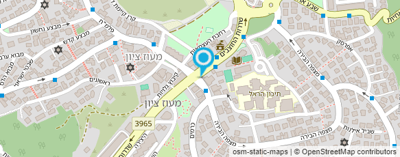 מפת הגעה אל מינימרקט המעוזים דוגה בע"מ