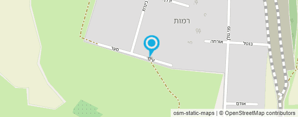 מפת הגעה אל מעיין הצילום