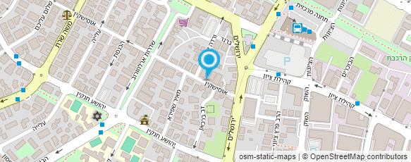 מפת הגעה אל ד"ר רוזנמן יעקב