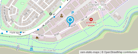 מפת הגעה אל פרופ' סולקס אהרון