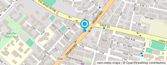 מפת הגעה אל ד"ר ורדי איתי