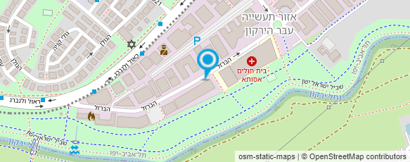 מפת הגעה אל ד"ר עופר פורים