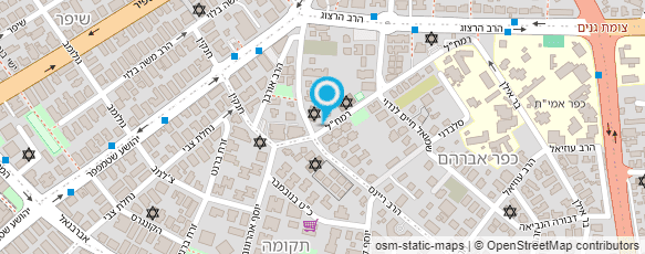 מפת הגעה אל אור ראש - מוזיקה לאירועים