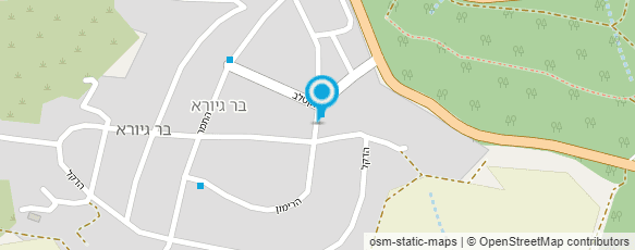 מפת הגעה אל גינקו חרשות עץ