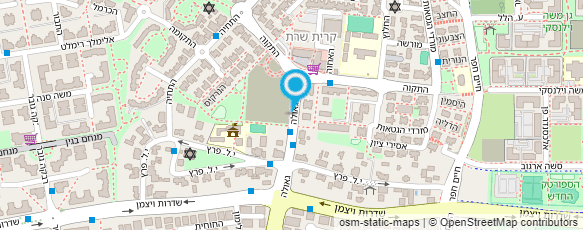 מפת הגעה אל הווייה בגן