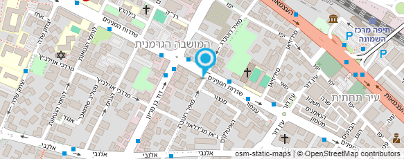 מפת הגעה אל דרגסטור המגינים