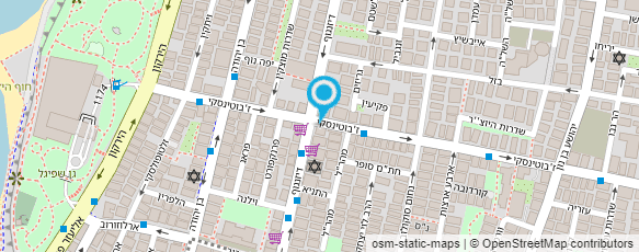 מפת הגעה אל אר.אי.אל עיצוב שיער R.E.L