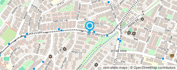 מפת הגעה אל השמן בן זכאי ירושלים