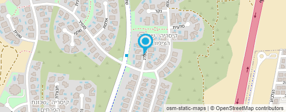 מפת הגעה אל סאנפיש פרויקטים חינוכיים באנגלית בע"מ