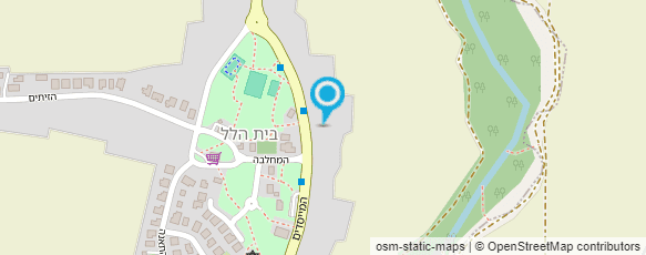 מפת הגעה אל סגווי - בית הלל על המים