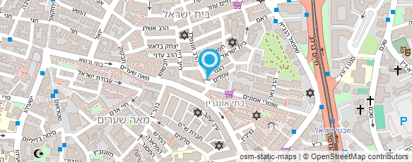 מפת הגעה אל מינימרקט ברכת יוסף