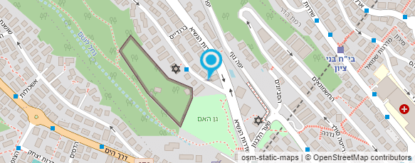 מפת הגעה אל כרמל-Carmel Center B&B