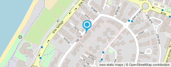 מפת הגעה אל ענת זך מעצבת תיקים ואקססוריז בהתאמה