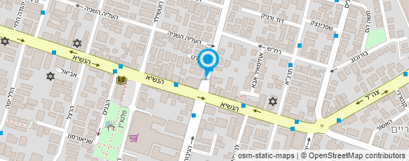 מפת הגעה אל לישי היס עיצוב שיער