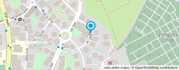 מפת הגעה אל אם המסיבות