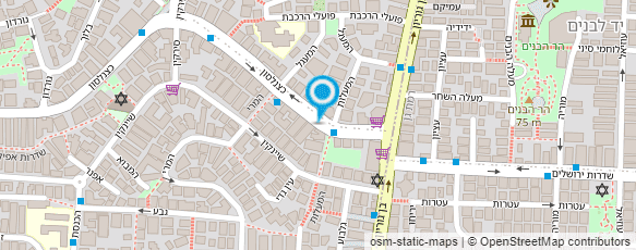 מפת הגעה אל בית ספר TARGET4U