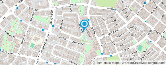 מפת הגעה אל גן הפטריה