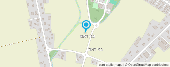 מפת הגעה אל צרכנית בני ראם