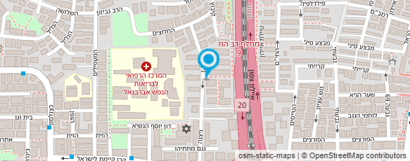 מפת הגעה אל ביטוח ופיננסים שרלי