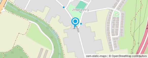 מפת הגעה אל משתלת דקלים מנורי