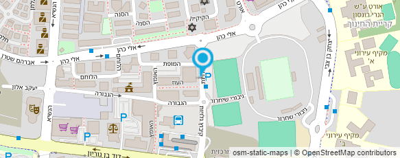 מפת הגעה אל קובי גבאי עיצוב שיער מפת הגעה אל קובי גבאי עיצוב שיער