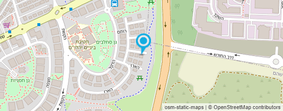 מפת הגעה אל זמירית לוי - תכנון אדריכלי