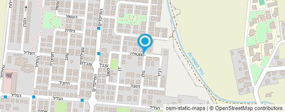 מפת הגעה אל מרכז קשב וריכוז ד"ר צפריר אסנת