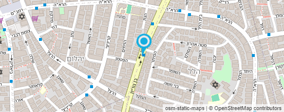 מפת הגעה אל טופ מצברים