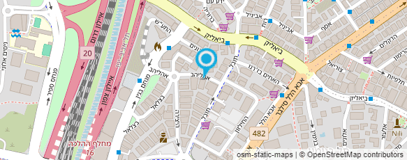 מפת הגעה אל שניצל בר עדיאל