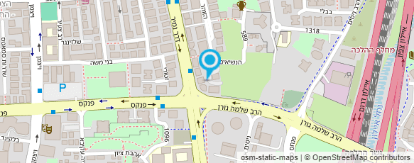 מפת הגעה אל דיזיין אול