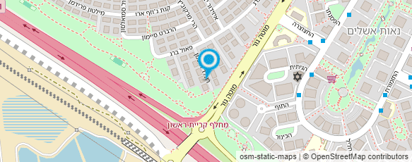 מפת הגעה אל איריס שביט - לחיות בתשוקה