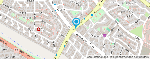 מפת הגעה אל דירות נופש לב אילת